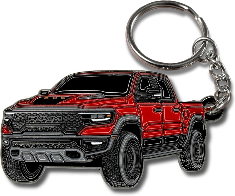 FOUR WHEEL BEAST Dodge RAM Keychain - Image 1