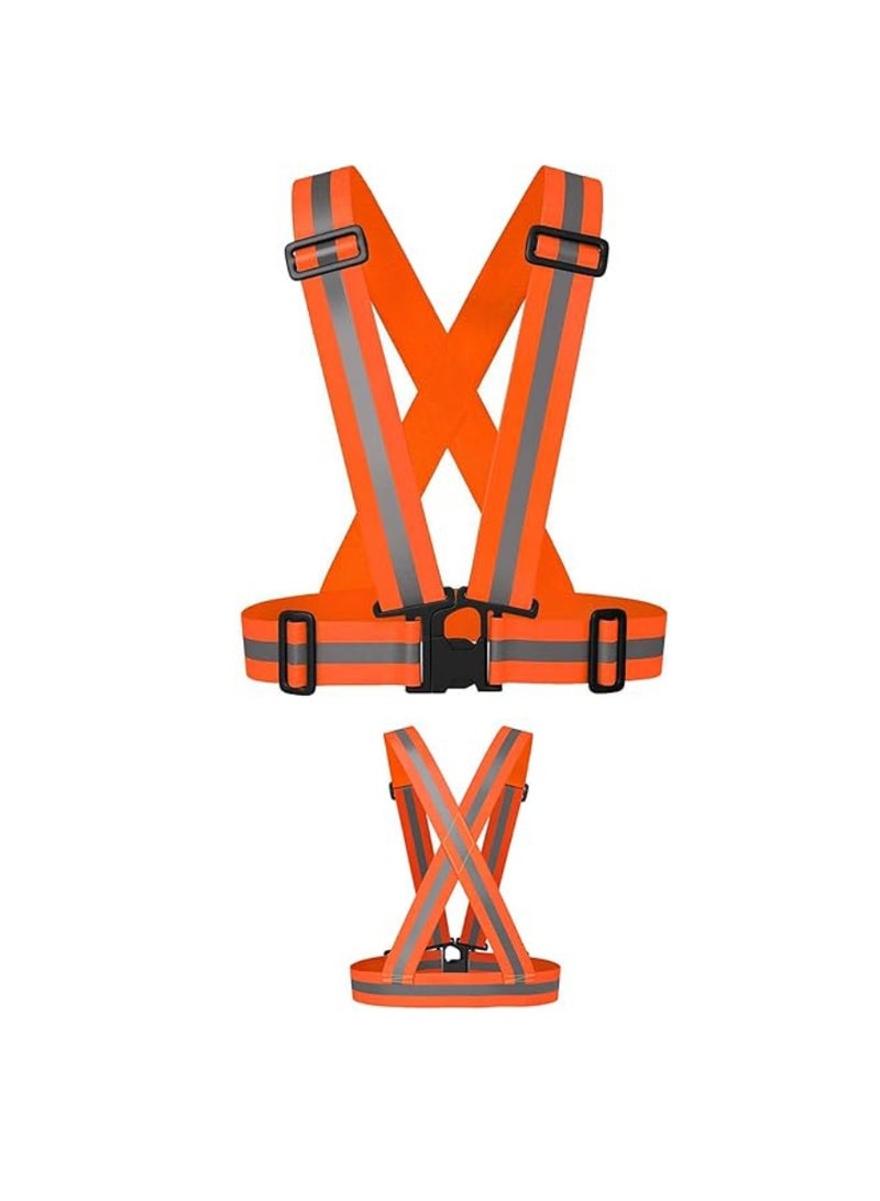 Yuwell Adjustable Reflective Vest Belt For Safety With High Visibility