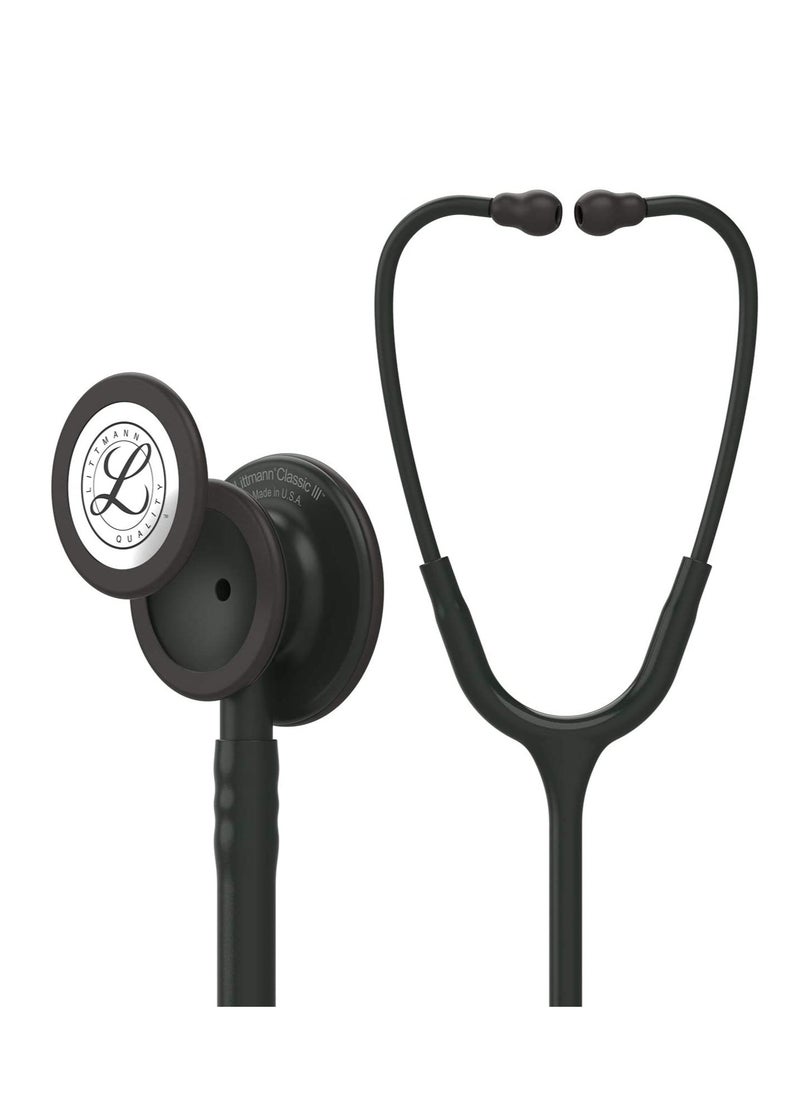 3M Littmann - Stethoscope Classic III Black Tube With Standard Finish 5803 - Image 1