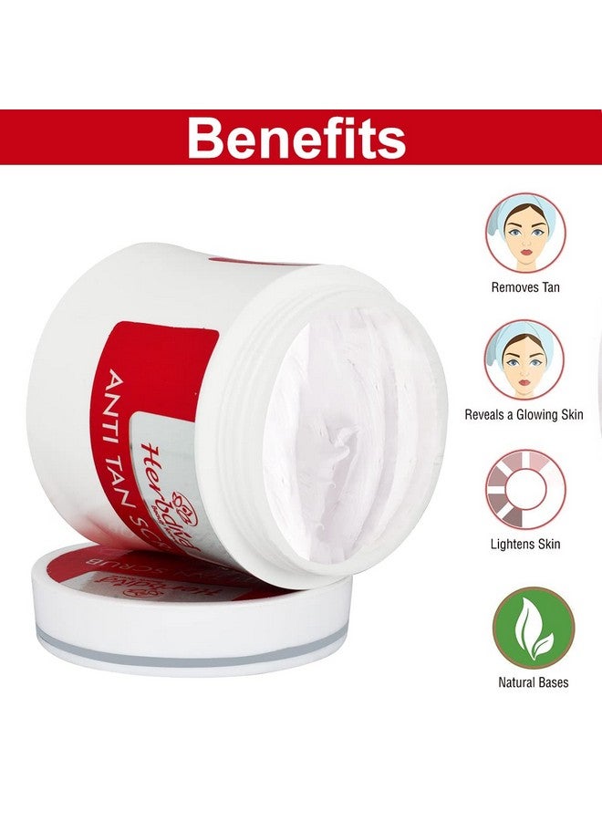 هيربيفا مقشر الوجه المضاد للتسمير 250 مل | غني بزيت القرنفل وبروتين الحليب | لإزالة التسمير على الفور، جمال دائم - Image 4