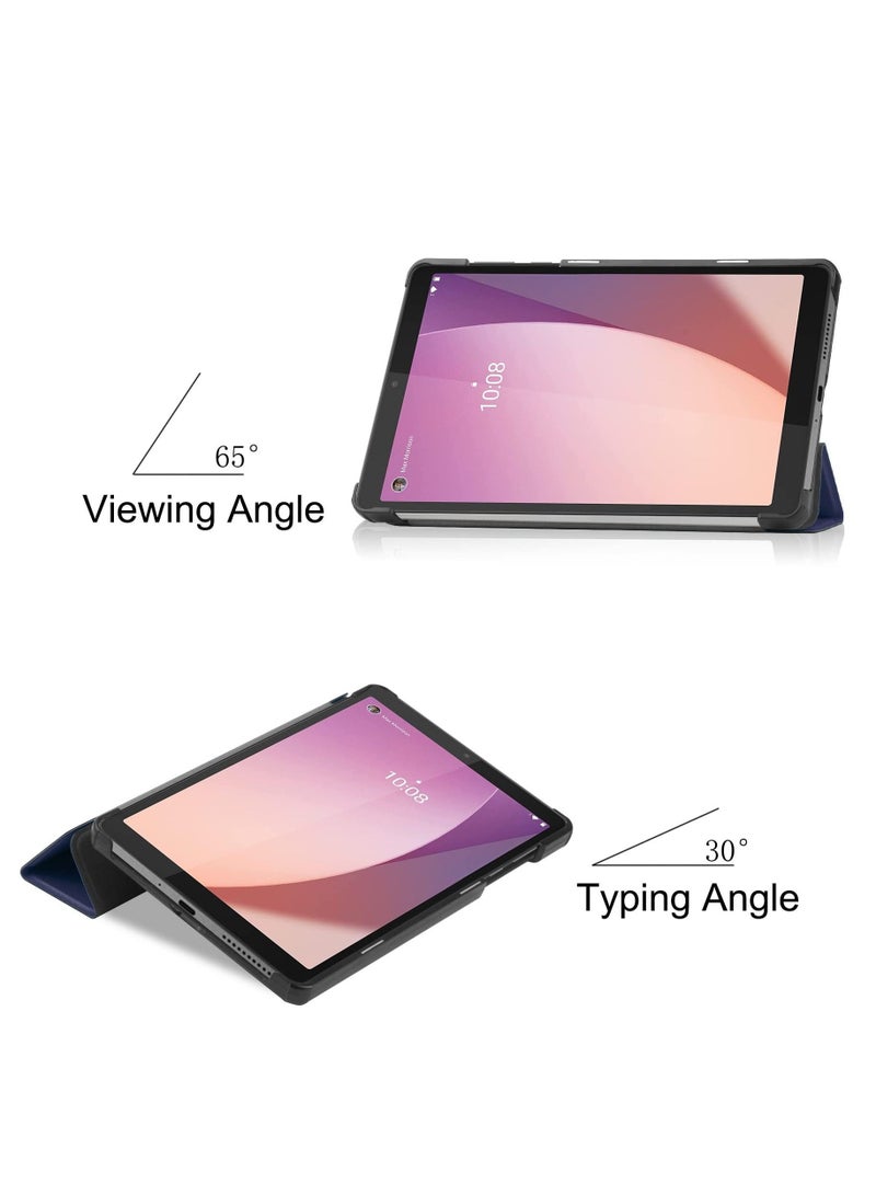 تنطبق على لينوفو تاب M8 الجيل الرابع tb-300fu الثلاثي الذكي الكمبيوتر اللوحي القضية مرة أخرى من الصعب حالة رقيقة جدا ، ودعم متعدد زاوية عرض - Image 5