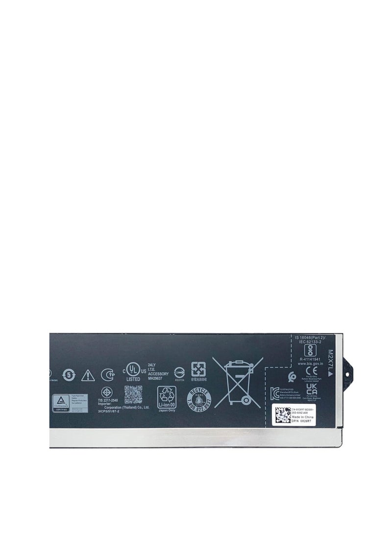 Terabyte بطارية RCVVT 83Wh متوافقة مع لابتوب Dell Precision 7670 7680 7770 7780 سلسلة X9FTM X26RT NWDC0 6827mAh 6-Cell 11.55V - Image 2