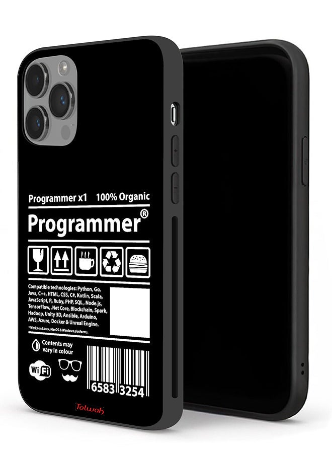 Tolwak Apple iPhone 14 Pro Protective Case Programmer Sticker - Image 1