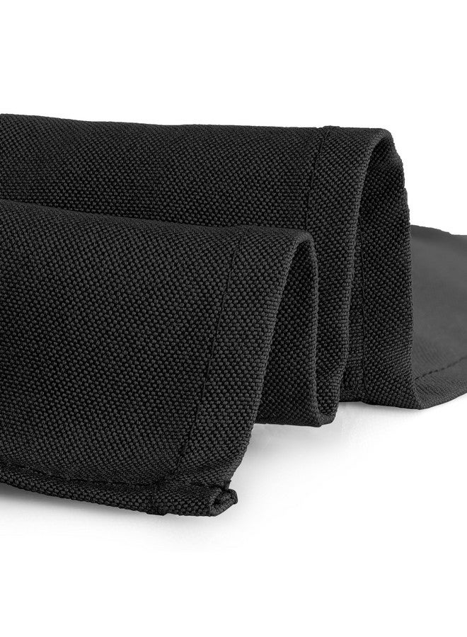 Gee Di Moda Square Tablecloth - 85 x 85 Inch Black Table Cloth for Large Square or Round Tables - Heavy Duty Washable Fabric - for Buffet Table, Holiday Party, Dinner, Wedding & Baby Shower - Image 3