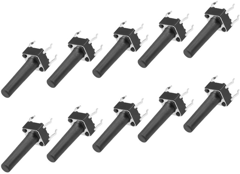 6x6x17mm ميني PCB زر لمس لحظي مفتاح DIP 40 قطعة تركيب لوحة B3087 - Image 1