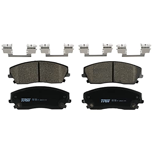 TRW Pro TRC1056 Disc Brake Pad Set For Dodge Charger 2006-2010, Front, And Other Applications - Image 1