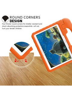 2020 Student Computer Bag Protective Cover EVA Learning Machine Drop-resistant Shell MediaPad T5/M5/M6 In Stock-Color:Orange-Applicable Model:sx T800