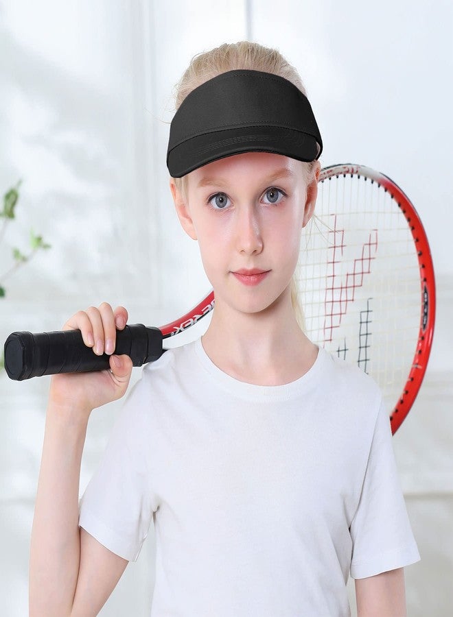زاندو قبعة زاندو للأطفال، قبعة بيسبول قطنية قابلة للتعديل، قبعة رياضية للأولاد، قبعة تنس، قبعة جولف خارجية، قبعة شاطئ، قبعة شمسية للأطفال، قبعة بيسبول سوداء، مقاسات من 6 إلى 12 سنة - Image 3