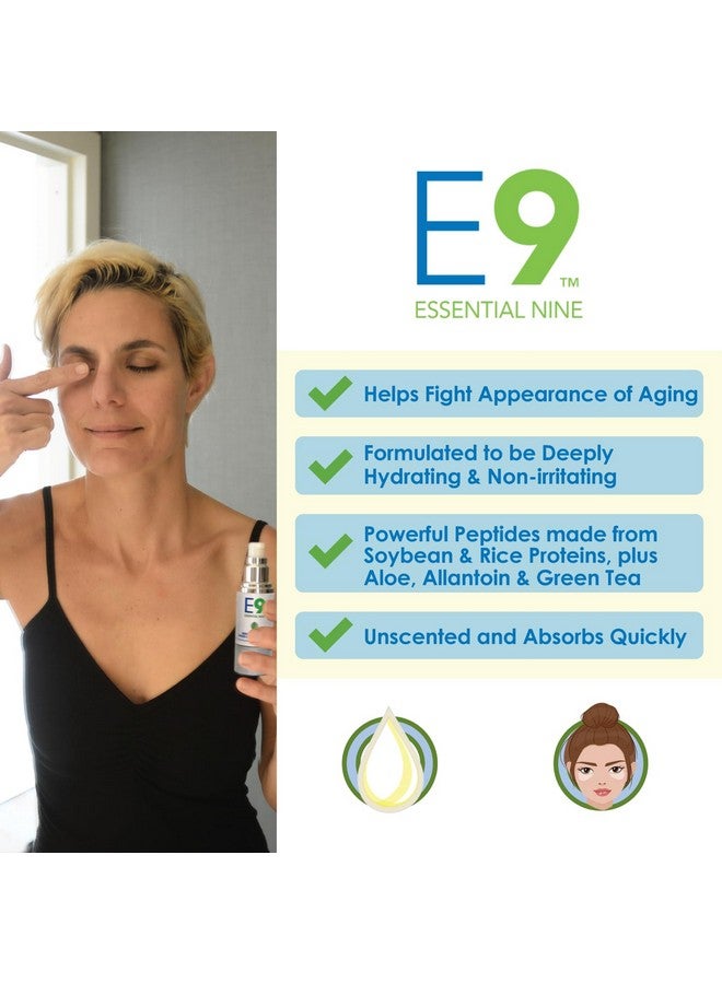EYEECO Eye Eco Essential 9 (E9) Eyelid & Facial Serum Age Defying Serum Deeply Hydrating & Nonirritating For Eyelids & Surrounding Skinunscented 1Oz - Image 2