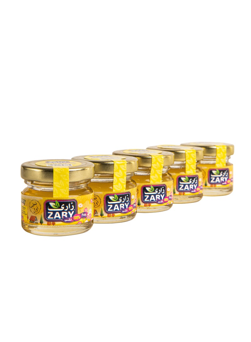 زاري عسل نحل طبيعي 25 جم * 5 قطع - Image 1