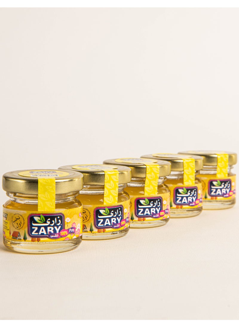 ZARY Natural Honey 25 gm * 5 pcs  - Image 2