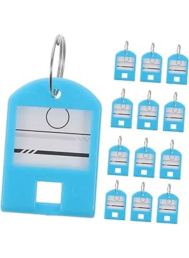 50 Pcs Multi Color Key Labels Tags For Home Travel Luggage Keys Organization - Image 1