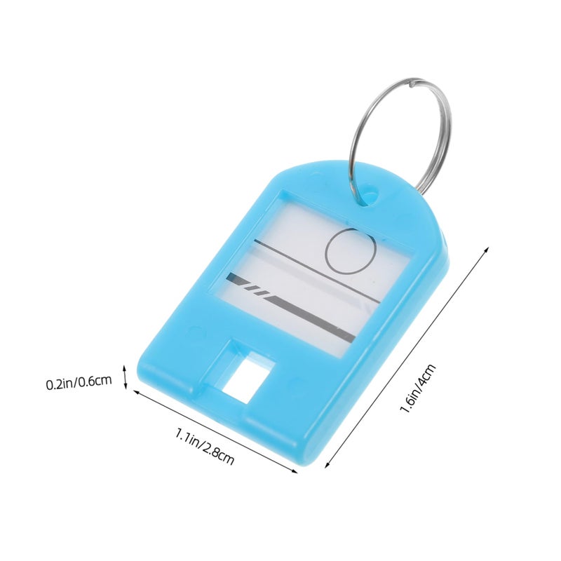 50 Pcs Multi Color Key Labels Tags For Home Travel Luggage Keys Organization - Image 3