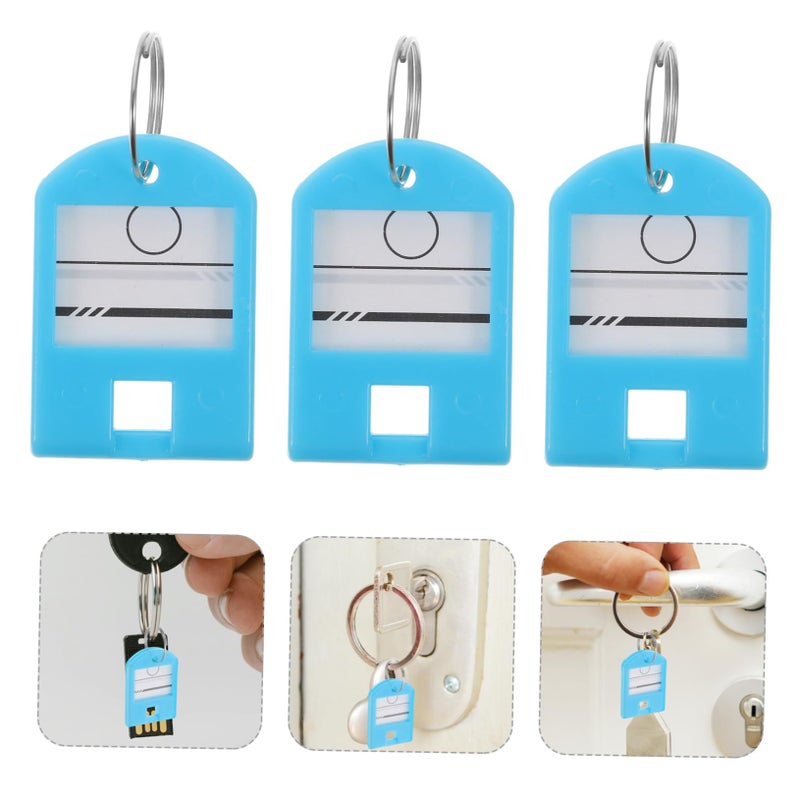 50 Pcs Multi Color Key Labels Tags For Home Travel Luggage Keys Organization - Image 4