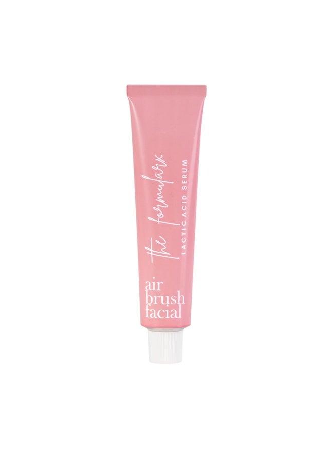 The Formularx Air Brush Facial - All In One Lactic Acid Serum + Glowing & Brightening Serum For Instant Radiance, Removes Dullness, and Smoothens Texture + For All Skin Types (50 g) - Image 1
