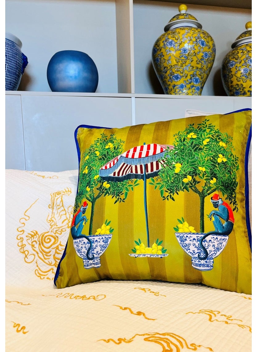 Ge Living Velvet Cushion Cover  - Image 3
