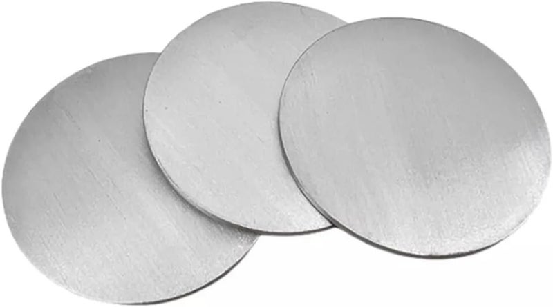 Stainless Steel Discs - 6/7/8/9/18mm Flat Round Plates, Waterproof, Thick 1-3.0mm, Solid Circular Disk Sheets (20PCS) for Crafting, DIY, and Industrial Use - Image 3
