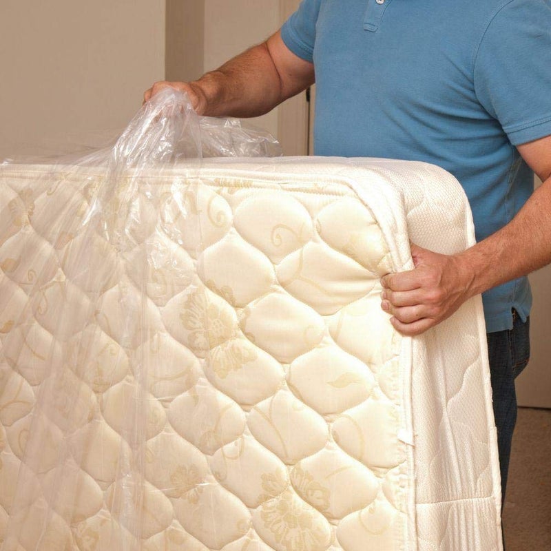 TopSoon Mattress Bag for Storage Mattress Disposal Bag King/Queen Size Clear - Image 4