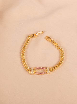 Chinese Gold Bracelet with a Pink Zirconic Lips - pzsku/Z472C3668D22FCBCE1A89Z/45/_/1702638141/f1551e23-74e5-4938-8100-9b9813ba5f63