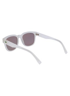LACOSTE Full Rim Bio Injected Rectangle Lacoste Suns L982S 5319 (970) Matte Crystal  - Image 3