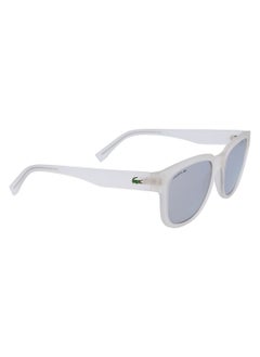 LACOSTE Full Rim Bio Injected Rectangle Lacoste Suns L982S 5319 (970) Matte Crystal  - Image 2