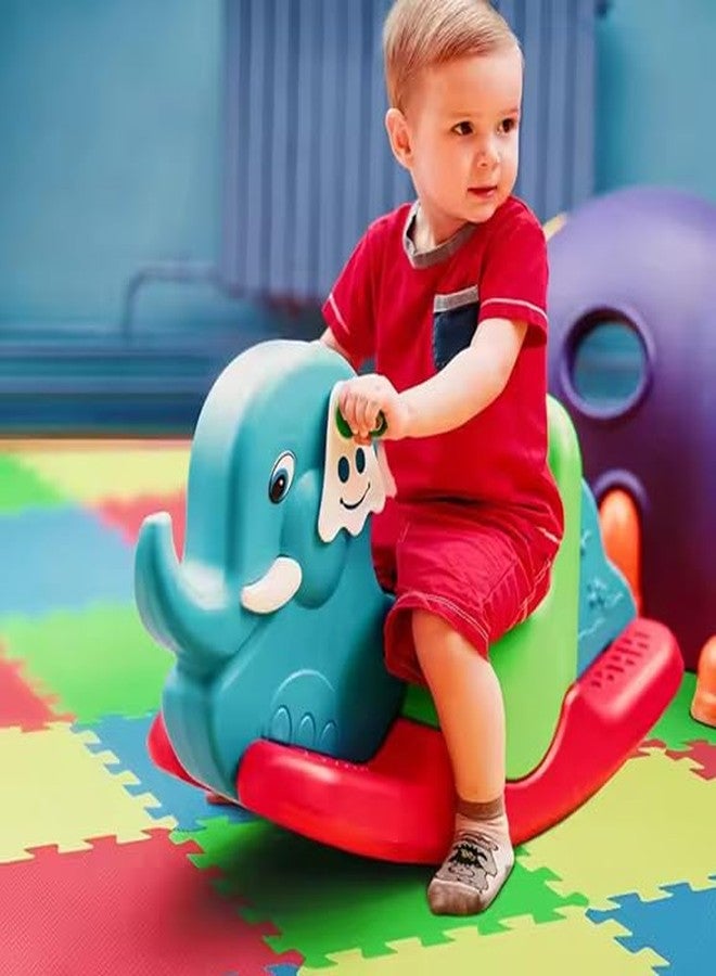 FLASH N FAME Soft Diamond Textured Mat for Kids - Large Play Area - Multicolor 12mm Thick - Image 3