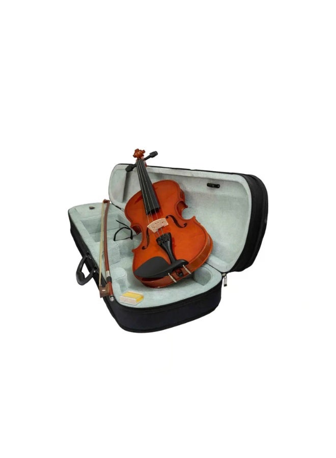 Bamboo Student Violin UV-L-34 3/4 Size with Bow and Case – Natural Finish - Image 3