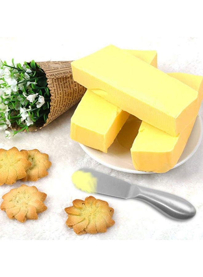 Linwnil Spreader Knife Set,6-Piece Cheese and Butter Spreader Knives,Mini Serving Tongs,Stainless Steel Multipurpose Butter Knives - Image 5