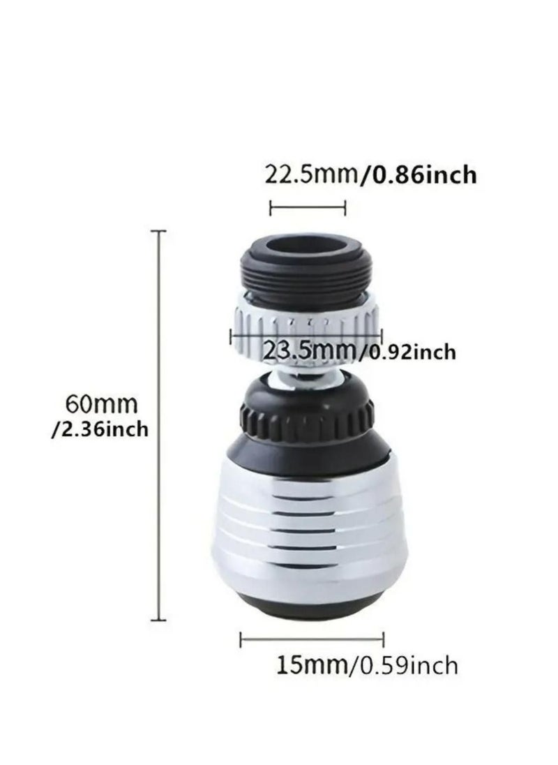 Generic - 360 Degree Rotating Faucet Portable Kitchen Faucet Head Water Saving - 2 Positions - Image 1