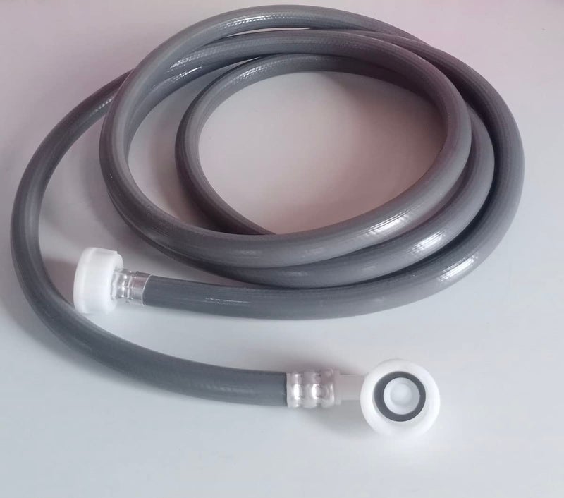 Inlet Hose Pipe for Front Loading Automatic Washing Machine Hose4 Mtr Gray  - Image 2