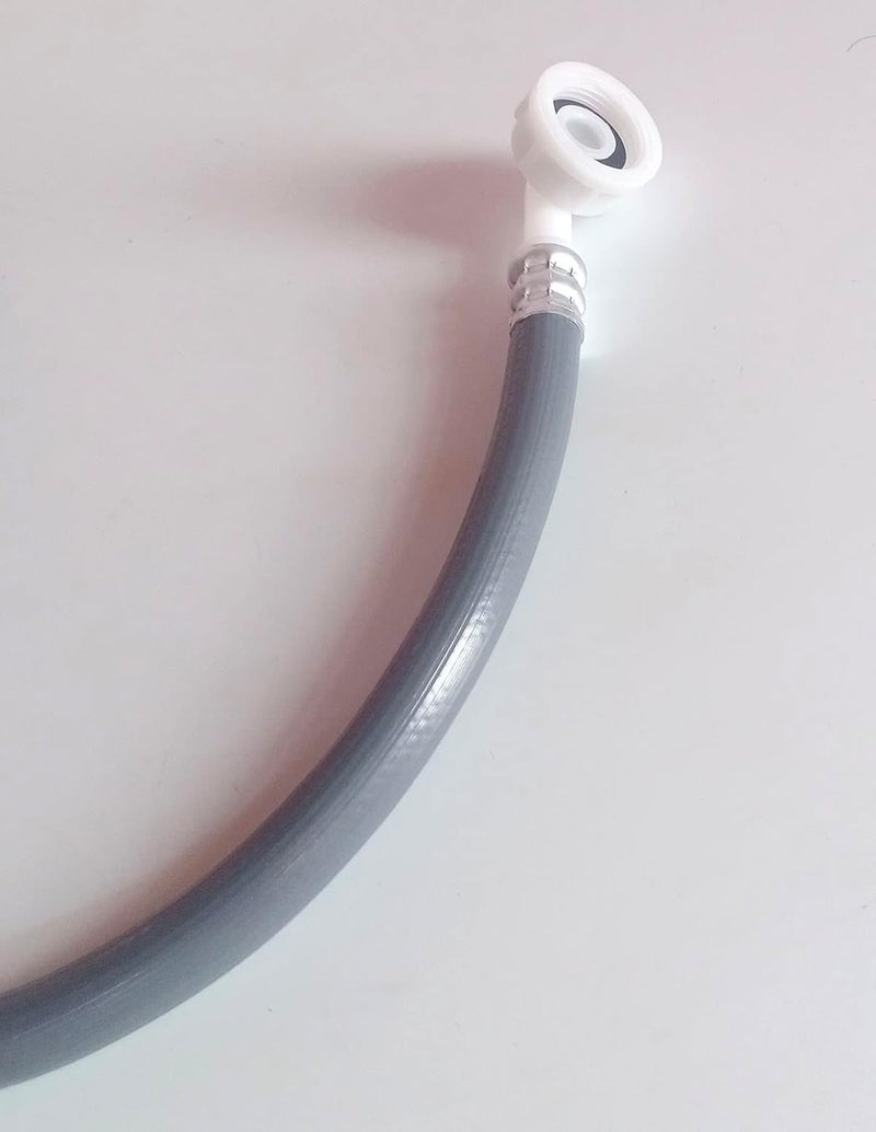 Inlet Hose Pipe for Front Loading Automatic Washing Machine Hose4 Mtr Gray  - Image 3