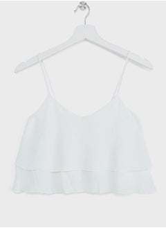 Youth Essential Ruffled Top
