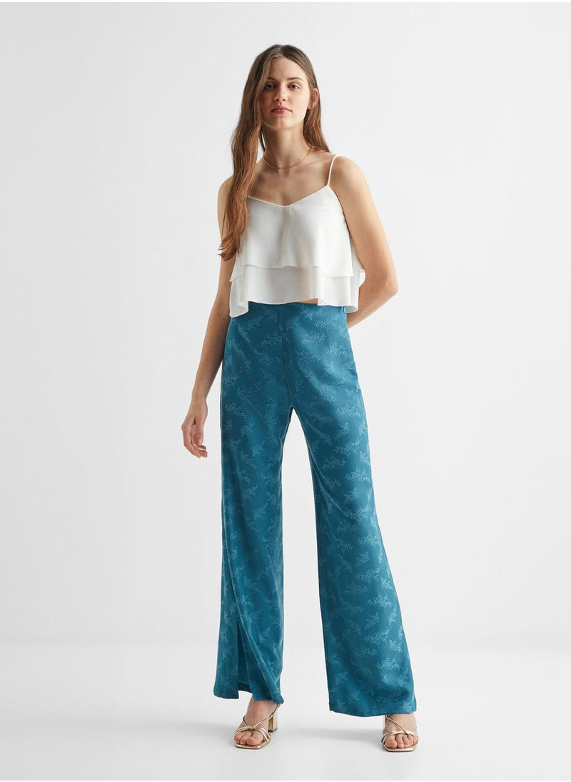 MANGO - Youth Essential Ruffled Top - Image 1