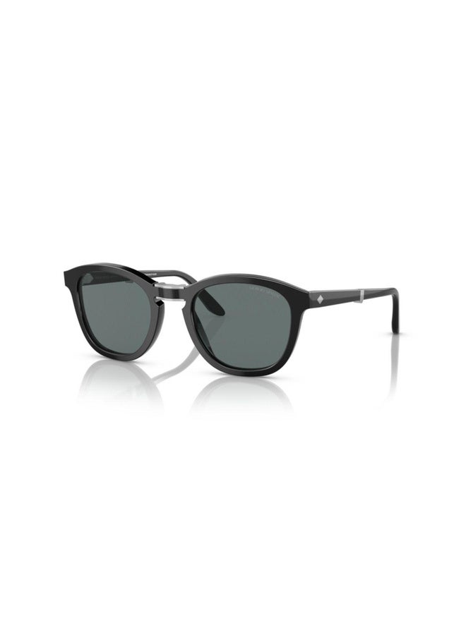 GIORGIO ARMANI Man SQUARE  SUNGLASSES- AR 8170 - lense size:51mm - BLACK - Image 1