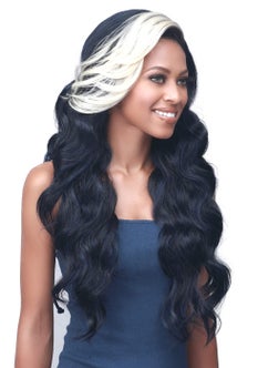 BOBBI BOSS BOBBI BOSS Bobbi Boss Long Curly Style Synthetic Hair Wig  MLF702 TANYA 55 HD Lace Front Wigs with Glueless Grip Series High Heat Resist 