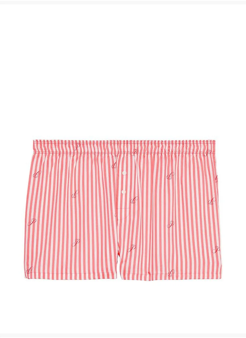 PINK TENCEL™ Boxy Pajama Shorts