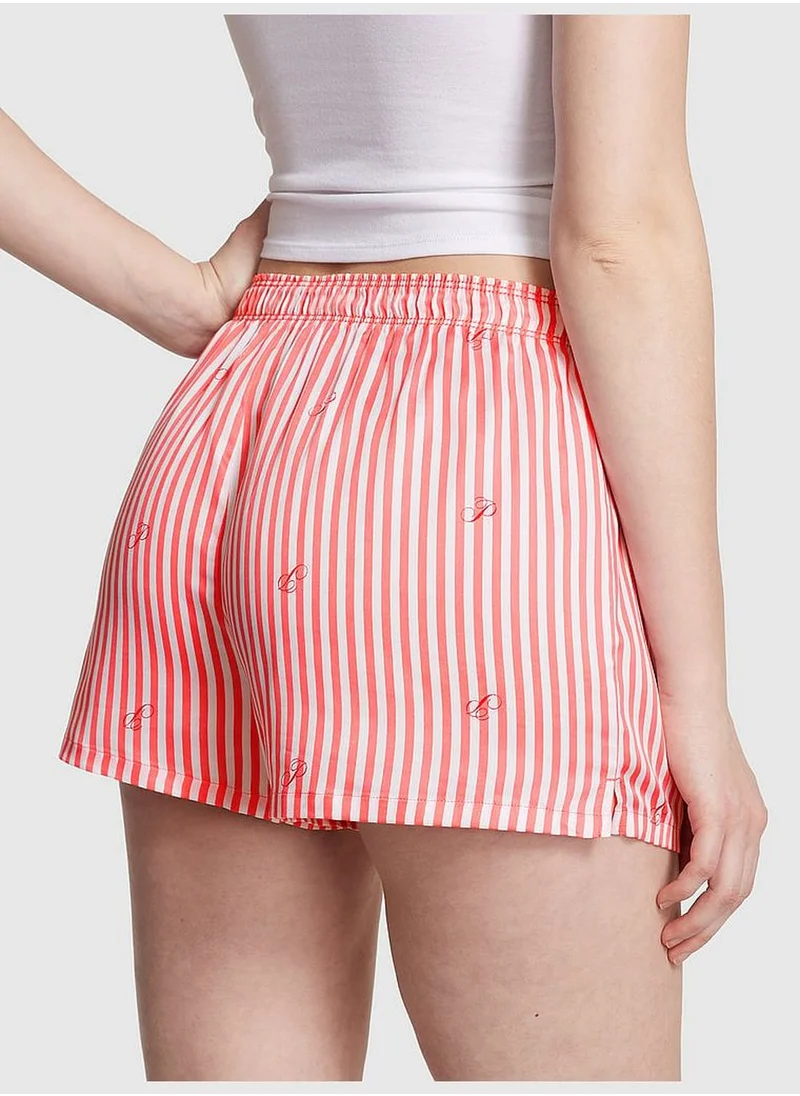 PINK TENCEL™ Boxy Pajama Shorts