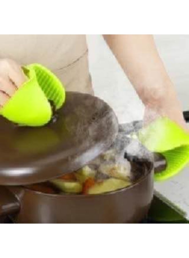 Ribbed silicone heat tong – kitchen tool for gripping hot pots and pans AM - Image 5