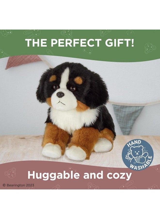 Bearington Collection - Bearington Bernie Plush Bernese Mountain Dog Stuffed Animal 13 Inch - Image 1