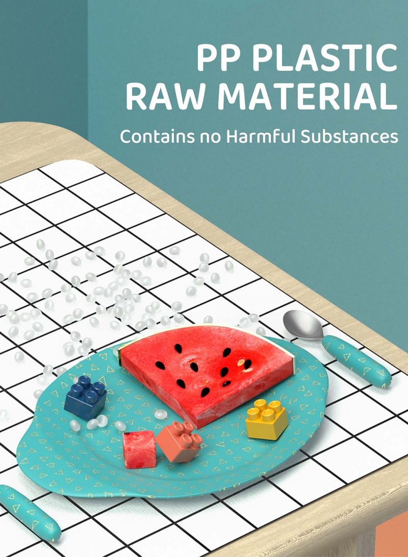 موفانت مجموعة مكعبات بناء ناعمة من 600 قطعة للأطفال، مكعبات بناء بلاستيكية، لعبة تعليمية حسية لمرحلة ما قبل المدرسة، مع حقيبة حمل وصندوق هدايا - Image 4