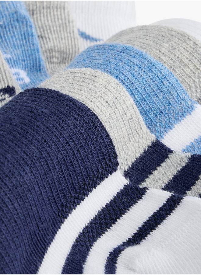 Kappa Boys Logo Detail Ankle Length Socks - Set of 5  - Image 4