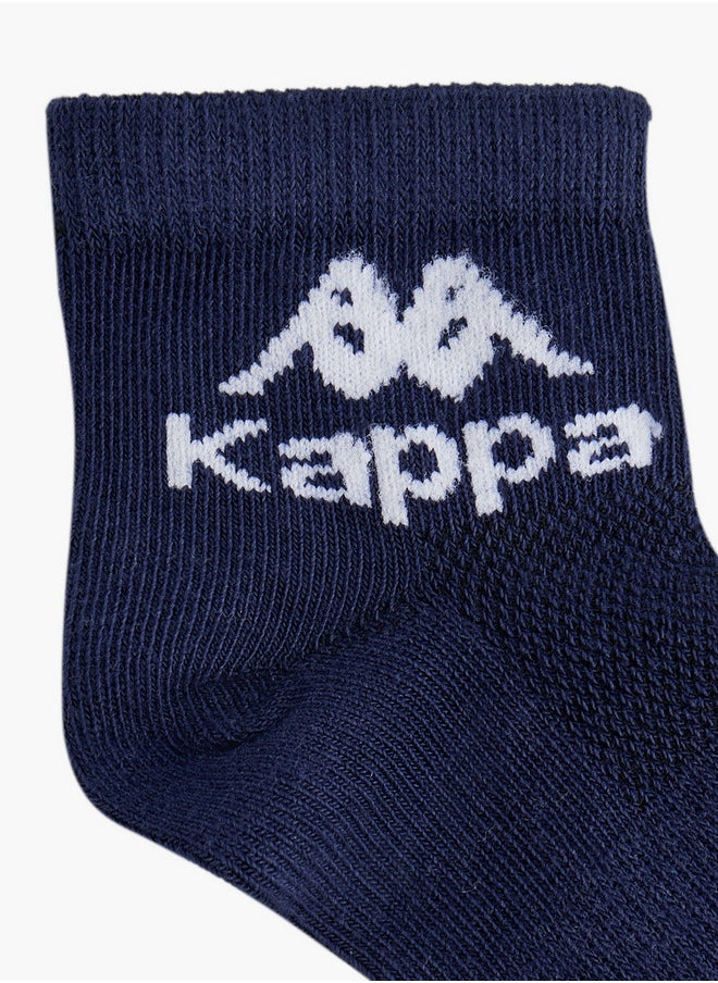 Kappa Boys Logo Detail Ankle Length Socks - Set of 5  - Image 3