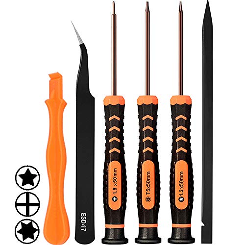 TECKMAN Repair Tool Kit for MacBook, TECKMAN Macbook Screwdriver Set with P5 Pentalobe Screwdriver,T5 Torx and Ph000 Phillips Screwdrivers for MacBook Air & Pro with Retina - Image 1