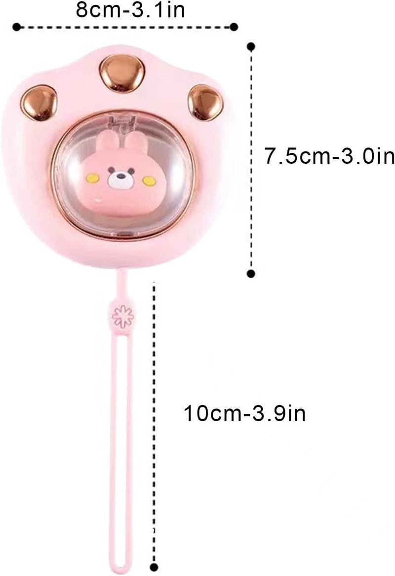 ويوبلز مدفئات يدوية قابلة لإعادة الشحن على شكل مخلب قطة، مدفئات يدوية كهربائية شتوية لطيفة تعمل بمنفذ USB، تدفئة تدوم طويلاً مع مستويات تسخين متعددة من 35 إلى 60 درجة مئوية، هدايا شتوية رائعة للنساء والرجال - Image 5