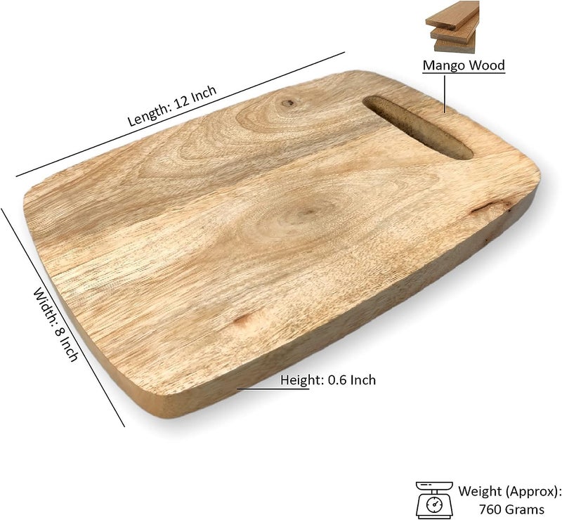 HASHCART Marble Wood Cutting Board for Kitchen Decor Butcher Block Kitchen Chopping Board for Meat Cheese Vegetables and Charcuterie - Image 5