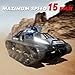 Supdex RC Tank Car 112 Remote Control Crawler 12KMH High Speed Tank 24Ghz RC Rock Crawler OffRoad 4WD 360Rotating Drifting Car with Rechargeable BatteryMilitary Truck Toy for Adults and Kids - Image 2