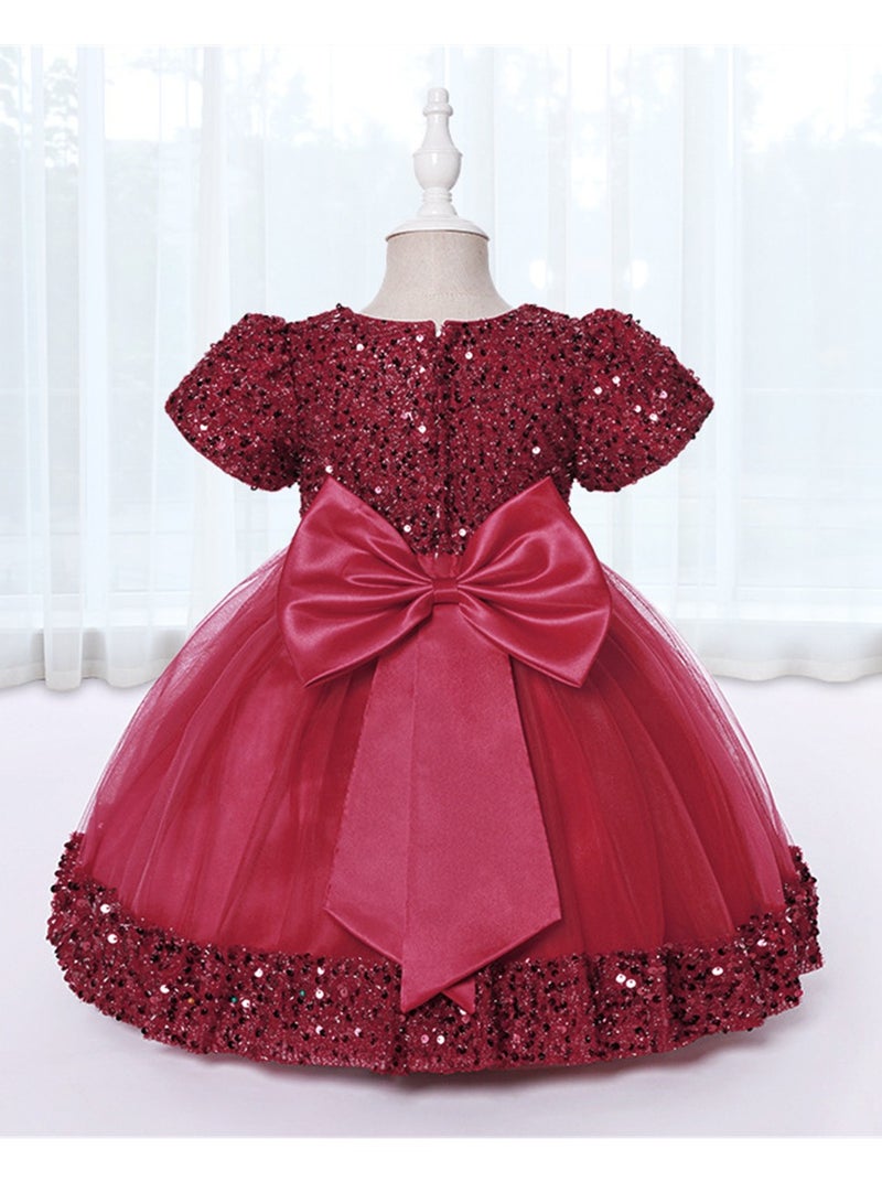 Children's Dresses Princess Dresses Flower Girl Wedding Dresses Performance Costumes - Image 2