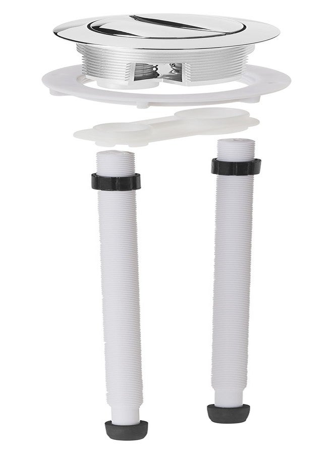 KOHLER 1266856-CP 38m Push Button Actuator Kit Genuine Part, Polished Chrome - Image 3