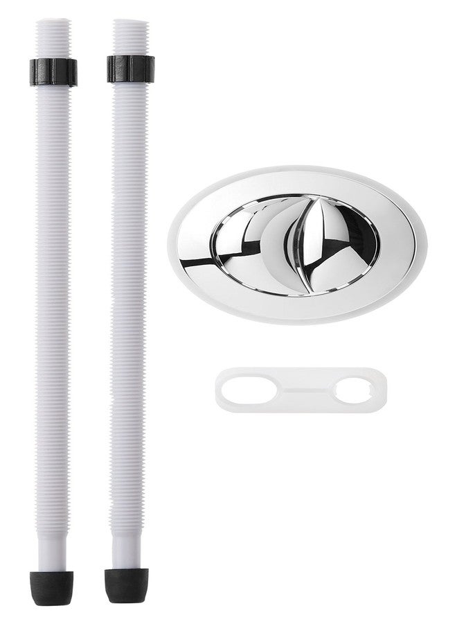 KOHLER 1266856-CP 38m Push Button Actuator Kit Genuine Part, Polished Chrome - Image 2