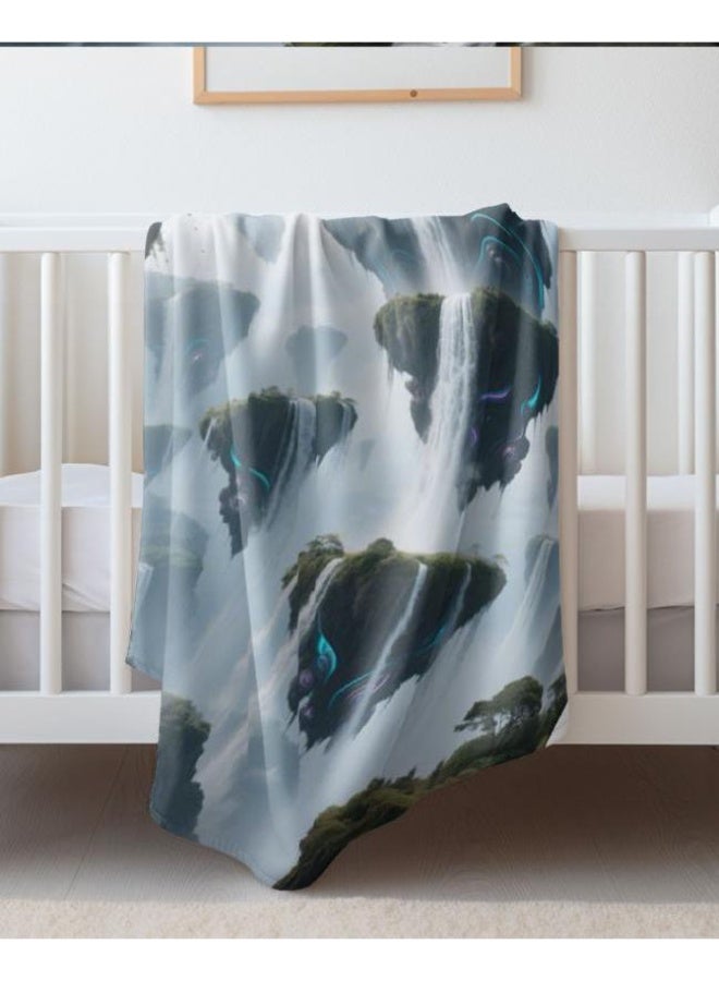 general Baby and children's cartoon flannel thin blanket (warm and comfortable, suitable for sleep, game use) 70cm*100cm - Image 2